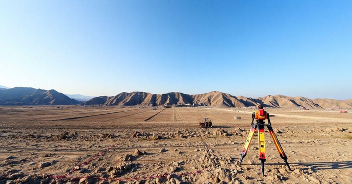 Nivelamento de Terreno em Topografia