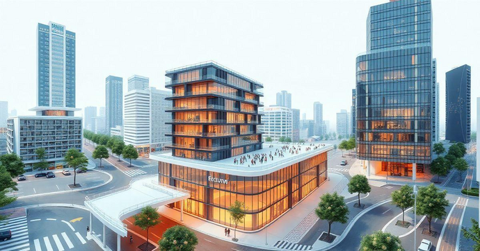 Projeto de Arquitetura 3D Inovador