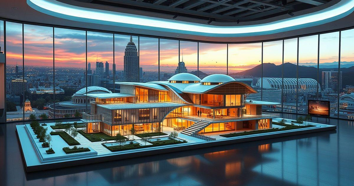 Projeto de Arquitetura 3D: Criando Espaços Incríveis