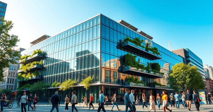 Projeto de arquitetura comercial de sucesso