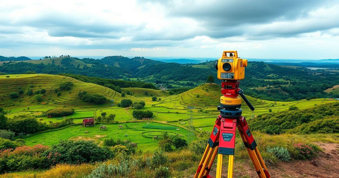 Levantamento topográfico georreferenciado: como garantir precisão e eficiência em seus projetos
