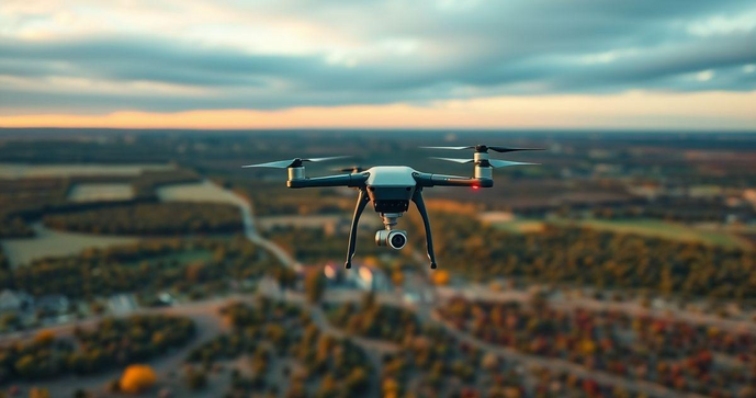 Levantamento topográfico com drone: uma nova era na precisão