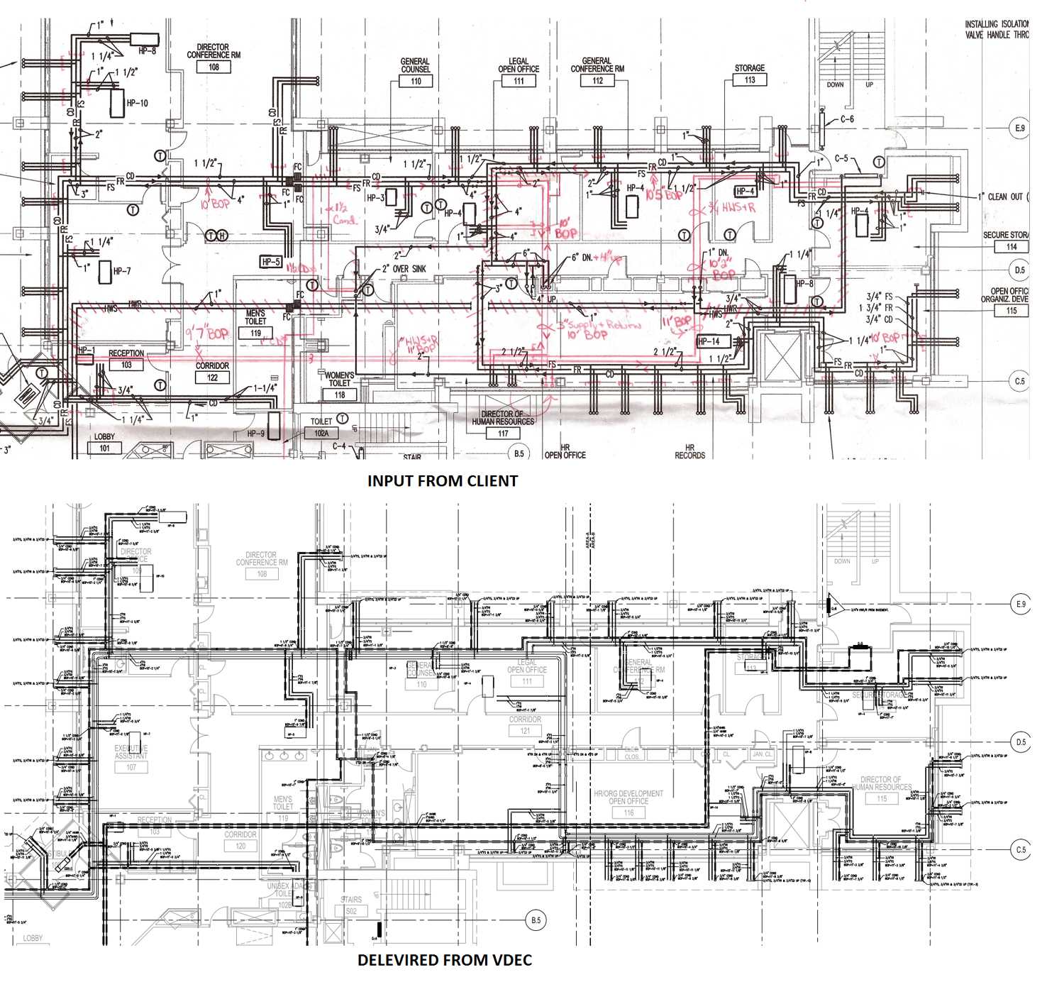 Projeto de arquitetura comercial